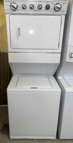 Whirlpool - 3.5 Cu. Ft. Top Load Washer and 5.9 Cu. Ft. Electric Dryer with Dual Action Agitator - White