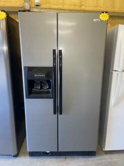 Whirlpool 25 cu. ft. Side by Side Refrigerator - Silver Color
