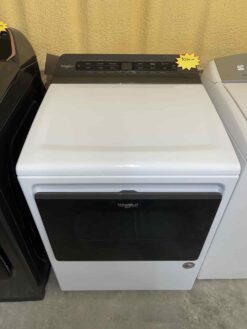 Whirlpool 7.4 cu. ft. White Front Load Electric Dryer with AccuDry System