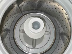 Alternative view of GE 4.2 cu. ft. Capacity Washer with Stainless Steel Basket and Heavy Duty Agitator & 7.2 cu. ft. Electric Dryer - White (SET)