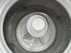 Alternative view of GE 4.0 cu. ft. Capacity Washer with Stainless Steel Basket and Heavy Duty Agitator & 7.2 cu. ft. Electric Dryer - White (SET)