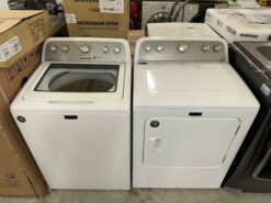 Maytag 4.2 cu. ft. HE Top Load Washer & 7.2 cu. ft. Dryer (Gas) Set