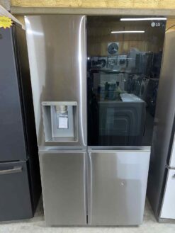 LG 27 cu.ft. Side by Side Instaview Refrigerator - LRSOS2706S