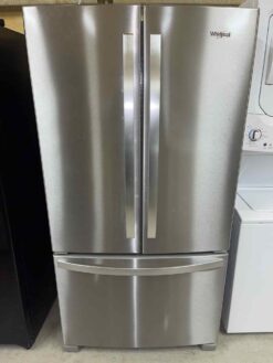 Whirlpool 36-inch Wide French Door Refrigerator with Water Dispenser - 25 cu. ft. - Stainless Steel