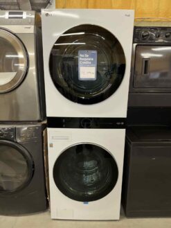 LG WashTower Electric Stacked Laundry Center with 4.5-cu ft Washer and 7.4-cu ft Dryer - Electric