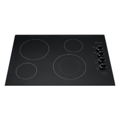 Frigidaire 30 Inch Electric Cooktop with 4 Element Burners, Ceramic Glass Surface, 3000W Quick Boil Element, SpaceWise® Expandable Element, Ready-Select® Controls, Hot Surface Indicator, and UL/CSA Certified: Black