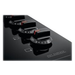 Alternative view of Frigidaire 30 Inch Electric Cooktop with 4 Element Burners, Ceramic Glass Surface, 3000W Quick Boil Element, SpaceWise® Expandable Element, Ready-Select® Controls, Hot Surface Indicator, and UL/CSA Certified: Black