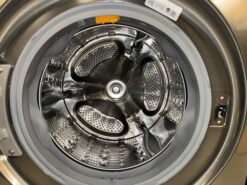 Alternative view of LG 4.5 Cu. Ft. High-Efficiency Smart Front Load Washer with Steam and TurboWash & 7.4 cu. ft. Ultra Large Capacity Smart Front Load Electric Energy Star Dryer with Sensor Dry & Steam Technology - Graphite Steel