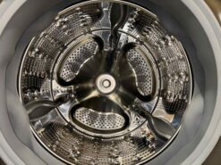 Alternative view of LG 4.5 cu. ft. Front Load Washer with TurboWash 360 and 7.4 cu. ft. Gas Dryer with TurboSteam and Built-In Intelligence - Black Steel