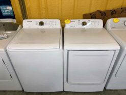 Samsung 4.5 cu. ft. Top Load Washer & 7.2 cu. ft. Dryer (Electric) Set