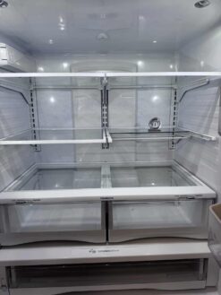 Alternative view of GE  24 cu. ft. French Door Refrigerator - Gloss Black