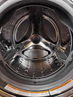 Alternative view of LG 4.5 cu. ft. Front Load Washer & 7.2 cu. ft. Dryer (Electric) Set - Graphite Steel