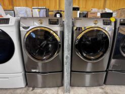 Samsung 4.0 cu. ft. Front Load Washer & 7.4 cu. ft. Dryer (Gas) Set