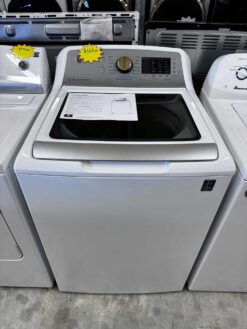 GE® ENERGY STAR® 4.8 cu. ft. Capacity Washer with Sanitize w/Oxi and FlexDispense®