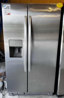 Whirlpool 25.4 cu. ft. Side by Side Refrigerator - Monochromatic Stainless Steel