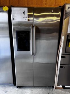 GE 25 cu. ft. Side by Side Refrigerator - Stainless Steel