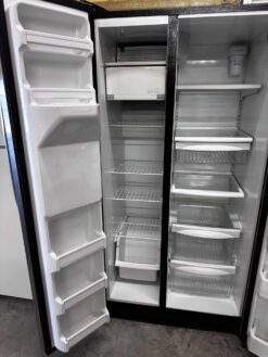 Alternative view of GE® ENERGY STAR® 25.3 Cu. Ft. Side-By-Side Refrigerator with Dispenser  GSH25JSXNSS