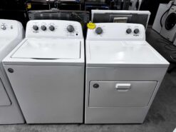 Whirlpool 3.9 cu. ft. Top Load Washer with Soaking Cycles, 12 Cycles & 7.0 cu. ft. High Efficiency Electric Dryer in White (SET)