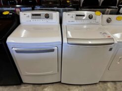 LG 4.2 cu. ft. Top Load Washer & 7.2 cu. ft. Dryer (Electric) Set
