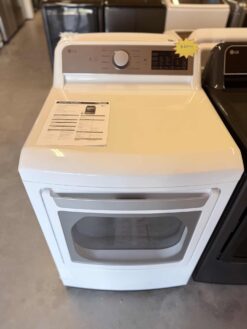 LG 7.3 cu. ft. Ultra Large Capacity Smart wi-fi Enabled Rear Control Electric Dryer with EasyLoad™ Door