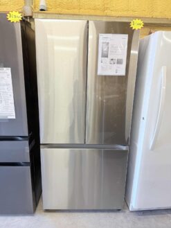 Samsung 17.5 cu. ft. 3-Door French Door Smart Refrigerator in Stainless Steel, Counter Depth