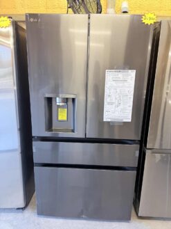 LG 29 cu. ft. Smart Standard-Depth MAX™ 4-Door French Door Refrigerator with Full-Convert Drawer™