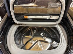 Alternative view of Samsung 6.0 cu ft. Smart Washer with Flexwash & 7.5 cu. ft. Smart Electric Dryer with FlexDry™ in Black Stainless Steel SET