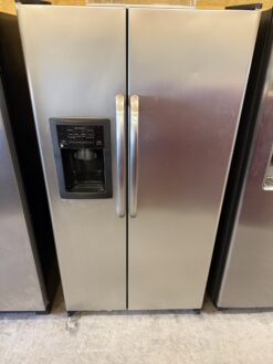 GE 25 cu. ft. Side by Side Refrigerator - Stainless Steel