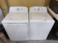 GE 4.2 cu. ft. Top Load Washer & 7.2 cu. ft. Dryer (Electric)
