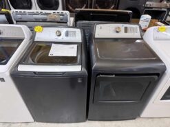 GE 4.8 cu. ft. Top Load Washer & 7.2 cu. ft. Dryer (Gas) Set