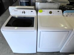 Samsung 4.5 cu. ft. Top Load HE Washer & 7.2 cu. ft. Dryer (Electric) Set