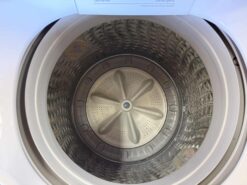 Alternative view of Samsung 4.5 cu. ft. Top Load HE Washer & 7.2 cu. ft. Dryer (Electric) Set