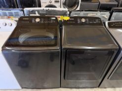 Samsung 5 cu. ft. Top Load Washer & 7.2 cu. ft. Dryer (Electric) Set