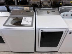 Samsung 5 cu. ft. Top Load Washer & 7.4 cu. ft. Dryer (Electric) Set