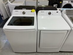 Samsung 4.5 cu. ft. Top Load Washer & 7.2 cu. ft. Dryer (Electric) Set